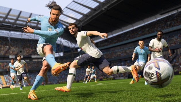 „FIFA 23“ war 2022 europaweit das meistverkaufte Game. (Bild: EA)