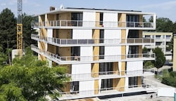 Auf den Lanserhofgründen an der Moosstraße (Salzburg-Stadt) entstehen bis 2028 insgesamt 600 neue Wohnungen (Bild: VOGL-PERSPEKTIVE.AT - Mike Vogl)