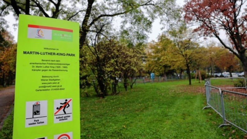 In diesem Park kam es zur mutmaßlichen Vergewaltigung. (Bild: Tomschi Peter)