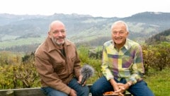 Robert Schneider hat Peter Girardi in Schwarzenberg besucht. Die Anfahrt glich zwar einer Odyssee, dafür entschädigte aber der fantastische Ausblick. (Bild: Mathis Fotografie)