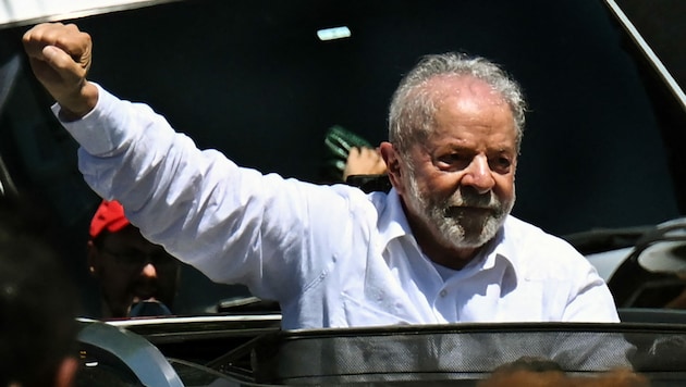 Ex-Präsident Luiz Inacio Lula da Silva stellt sich der Wahl. (Bild: AFP)