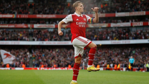 Martin Odegaard (Bild: APA/AFP/Ian Kington)