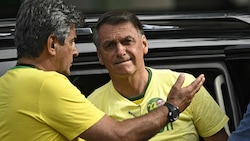 Brasiliens Ex-Präsident Jair Bolsonaro (Bild: AFP)