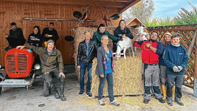 Freude und Zufriedenheit strahlen Mitarbeiter und die zu betreuenden Personen am Birkenhof in Velden aus. (Bild: Elisa Aschbacher)