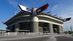 Das San Siro – Heimstätte von AC Milan und Inter Mailand