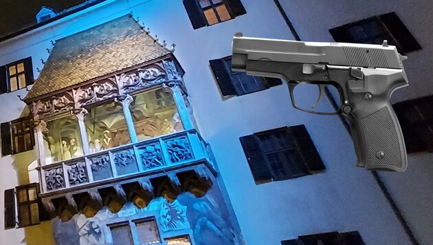 In der Innsbrucker Altstadt herrschte Montagabend Aufregung. (Bild: Hubert Rauth, zVg (Symbolbild))