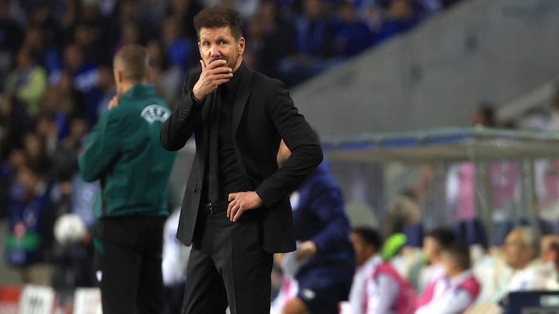 Man in Black: Diego Simeone (Bild: ASSOCIATED PRESS)