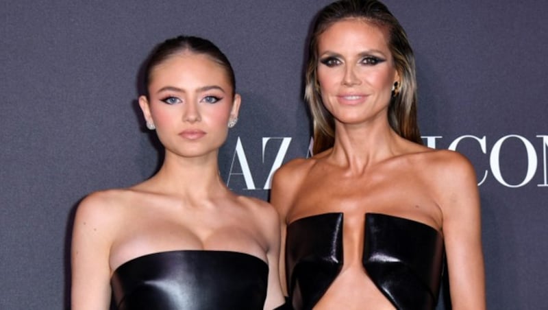 Leni Klum fand einst den Sex-Schrank ihrer Mama Heidi Klum (Bild: APA/AFP/ANGELA WEISS)