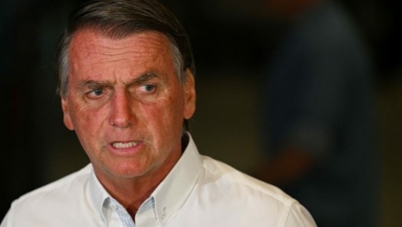 Der ehemalige Präsident Brasiliens Jair Bolsonaro (Bild: AFP)