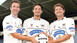 Mario Haas, Ivica Vastic und Hannes Reinmayr