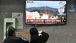 In Südkorea werden die Tests mit Sorge verfolgt. (Bild: AFP)