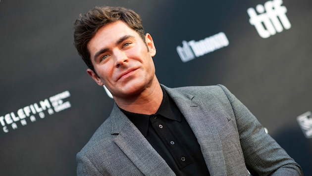 Zac Efron (Bild: APA/Photo by VALERIE MACON / AFP)