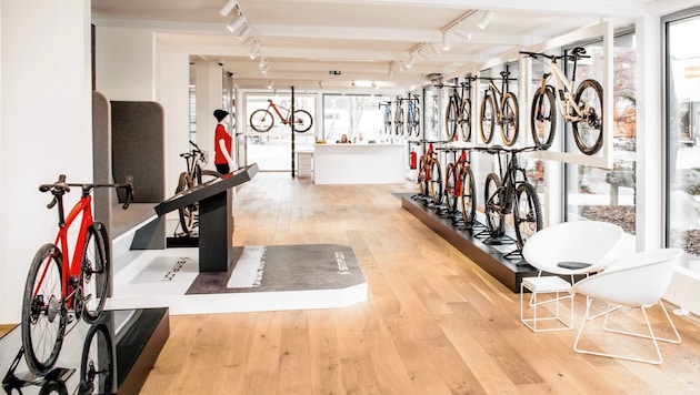 Simplon Showroom in Hard in Vorarlberg. (Bild: simplon)