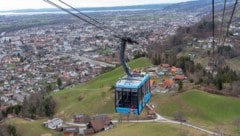 Karrenseilbahn und Bergrestaurant bleiben während der Revision geschlossen. (Bild: Juergen Kostelac Dornbirner SeilbahnGmbH)