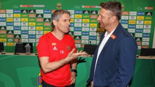 Zoran Barisic (re.) wollte Didi Kühbauer nie entlassen.