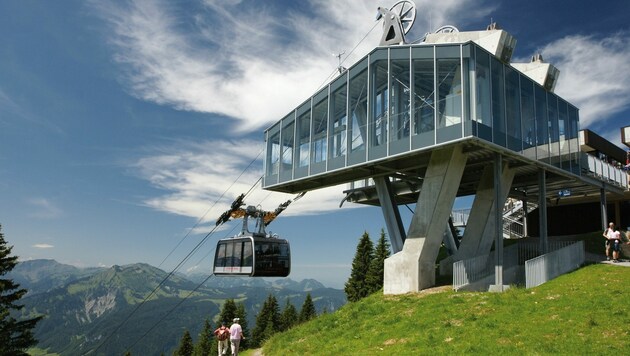 Ein perfekter Sommer sorgte für gute Zahlen bei den Seilbahnern. (Bild: Ludwig Berchtold-Vorarlberg Tourismus)