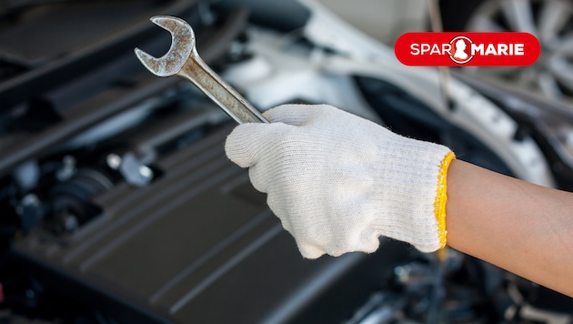 Der Schlüssel zum Sparen bei kleinen Schäden: Selbst Hand ans Auto anlegen! (Bild: thinkstockphotos.de)