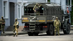 Russische Soldaten im Gebiet Cherson (Bild: Associated Press)