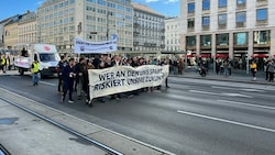 Studenten-Demo in Wien (Bild: zVg)