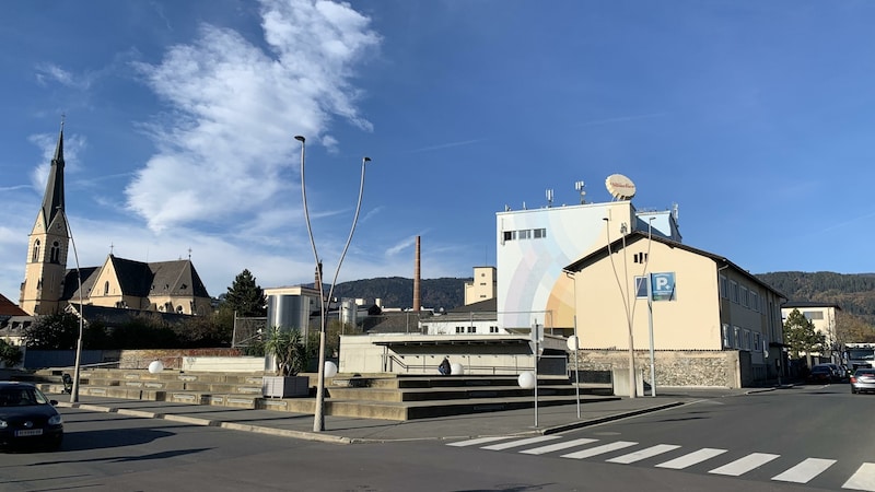 Zwischen Brauerei und LKH sind ebenfalls Wohnungen geplant (Bild: Fister Katrin)