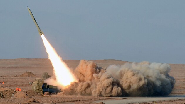 Der Ukraine drohen verheerende Schläge durch präzise iranische Raketen. (Bild: AFP)