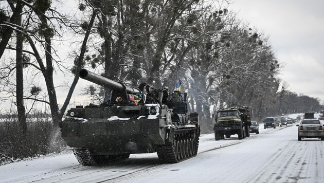 Der drohende Wintereinbruch im Osten der Ukraine wird extreme Folgen für Menschen, Material und Verlauf des Konfliktes haben. (Bild: AFP)