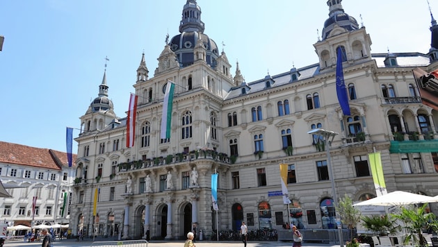 Das Grazer Rathaus (Bild: Christian Jauschowetz)