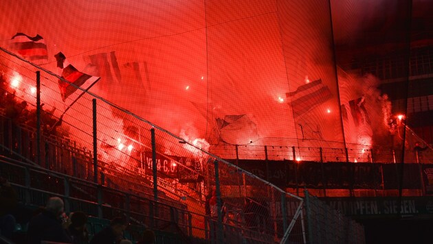 Pyrotechnik ist teilweise sogar das geringste Problem. (Bild: FOTOLUI/UW)