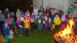 Viele Martinsfeiern mit Laternenumzug sind morgen geplant. (Bild: Dieter Kulmer)