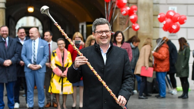 Nun hat SPÖ-Chef Michael Lindner als Landesrat den Stab des Kapellmeisters in der Hand, sozusagen. (Bild: © Harald Dostal / 2022)