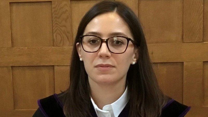 The presiding judge of the Senate, Sabrina Tagwercher. (Bild: Chantall Dorn)