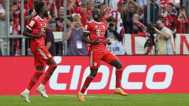 Sadio Mane (re.) (Bild: AP)