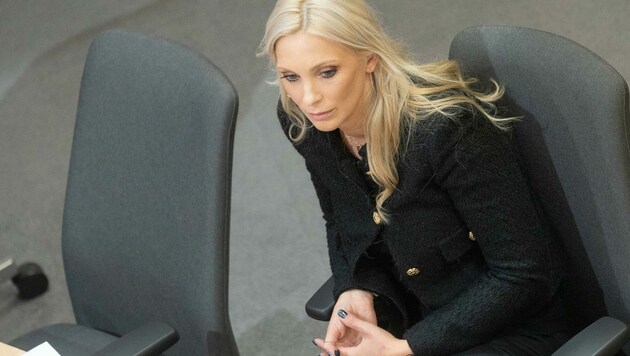 Philippa Strache kassiert und sitzt die Zeit ab im Parlament. (Bild: SEPA.Media | Martin Juen)