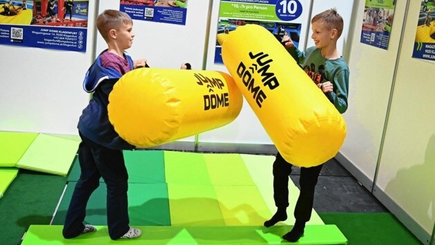 Auch der Jump Dome ist in der Messehalle 5 vertreten. (Bild: f. pessentheiner)