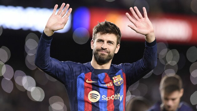 Gerard Pique (Bild: APA/AFP/Josep LAGO)