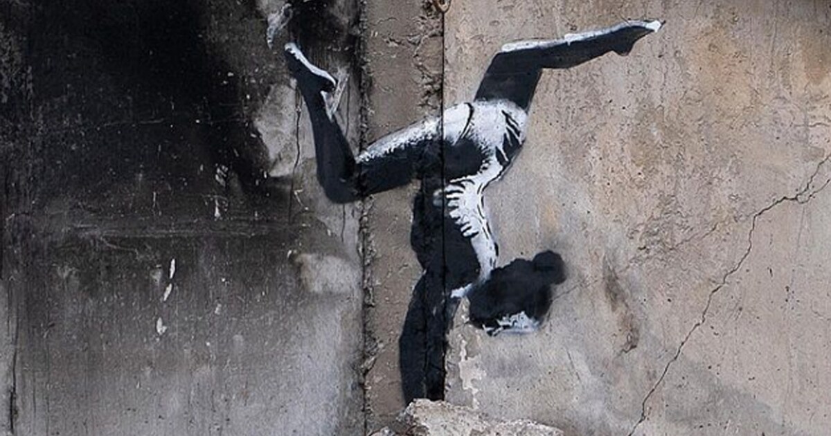 Instagram Approval – Banksy claims credit for photo on Ukrainian ruins