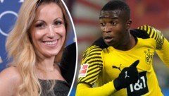 Andrea Kaiser, Youssoufa Moukoko (Bild: Copyright 2021 The Associated Press. All rights reserved)