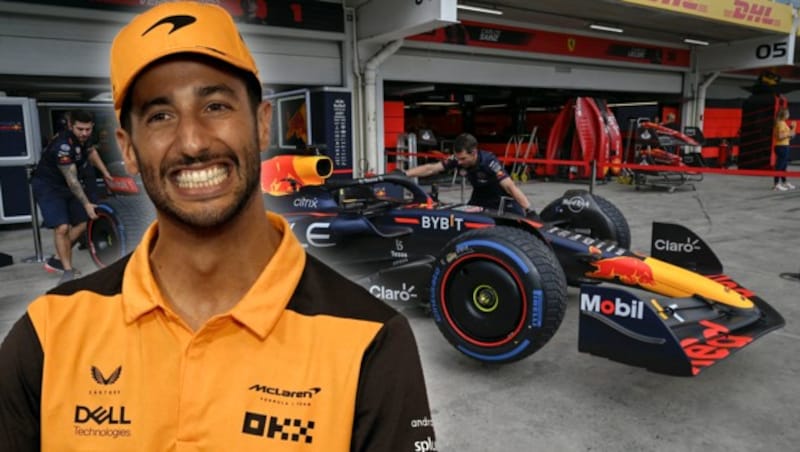 Daniel Ricciardo (Bild: APA/AFP/MAURO PIMENTEL/ALFREDO ESTRELLA)