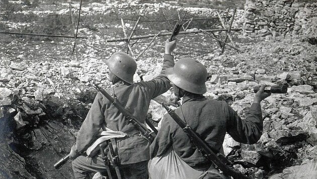An der Ostfront wurde im Jahr 1915 heftig gekämpft (Bild: HGM)