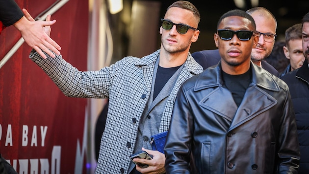 David Alaba und Marko Arnautovic (Bild: GEPA pictures)