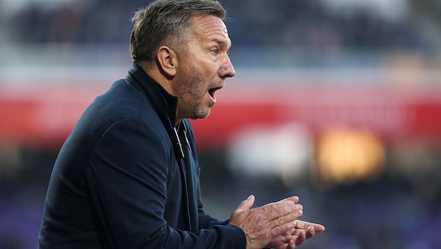 Hartberg coach Manfred Schmid (Bild: GEPA )