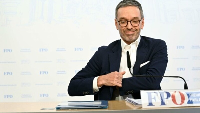 FPÖ-Chef Herbert Kickl (Bild: APA/Helmut Fohringer)