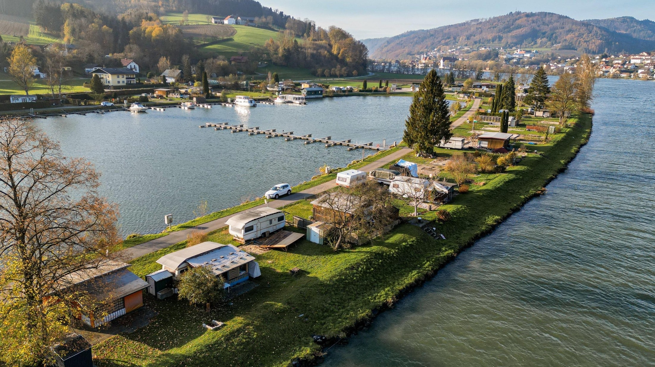 Neuer Betreiber Hohe Wogen am Campingplatz in der Donaubucht krone.at