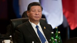 Chinas Staatschef Xi Jinping (Bild: Bay Ismoyo/Pool Photo via AP)