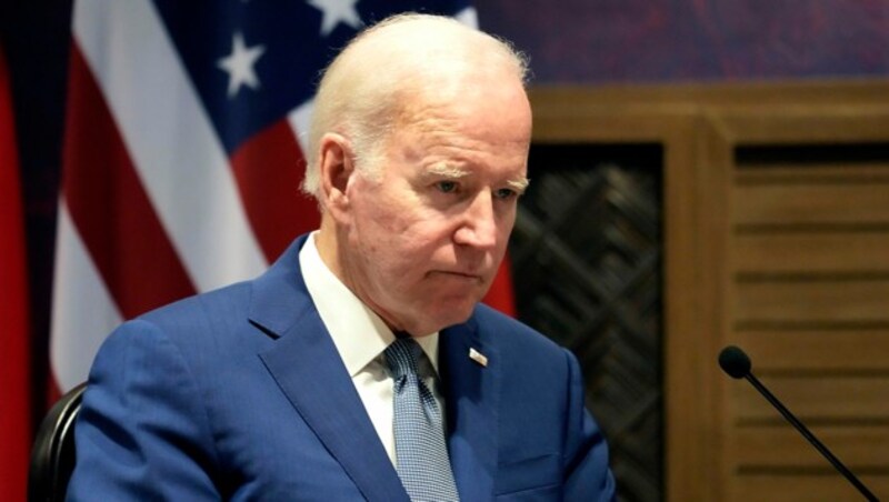 Für US-Präsident Joe Biden wird das Regieren wegen des geteilten Kongresses durchaus schwieriger. (Bild: AP)