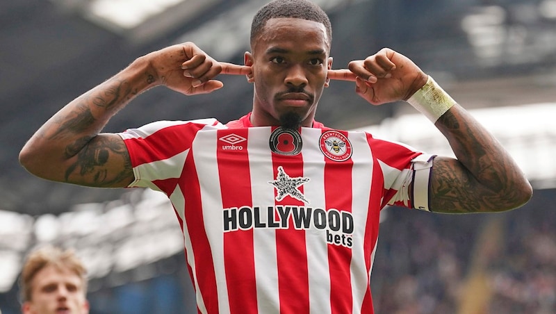 Brentford's top scorer Ivan Toney (Bild: Copyright 2022 The Associated Press. All rights reserved)