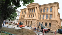 Zweieinhalb Jahre wurde im und ums Landesmuseum in Klagenfurt gebaut (Bild: Rojsek-Wiedergut Uta)