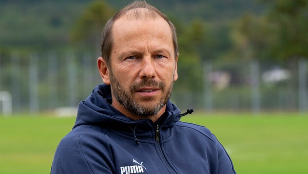 Rene Poms hat den kroatischen Fußball-Erstligisten Osijek als Cheftrainer beflügelt (Bild: GEPA pictures/ Edgar Eisner)