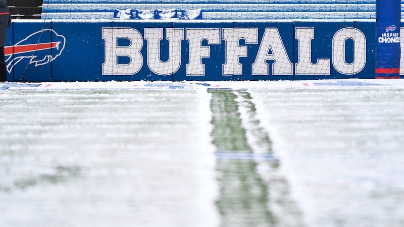 Snow is the order of the day in Buffalo in January. (Bild: Associated Press)