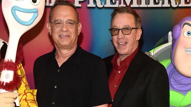 Tom Hanks und Tim Allen sind seit vielen Jahren gut befreundet. (Bild: 2019 Getty Images)